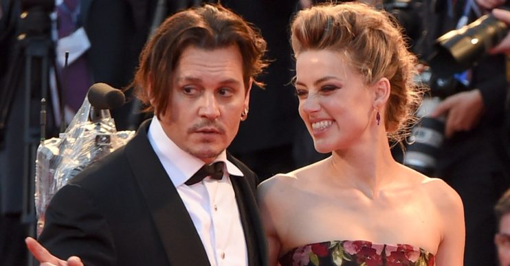 Johnny Depp and Amber Heard at Venice Film Festival