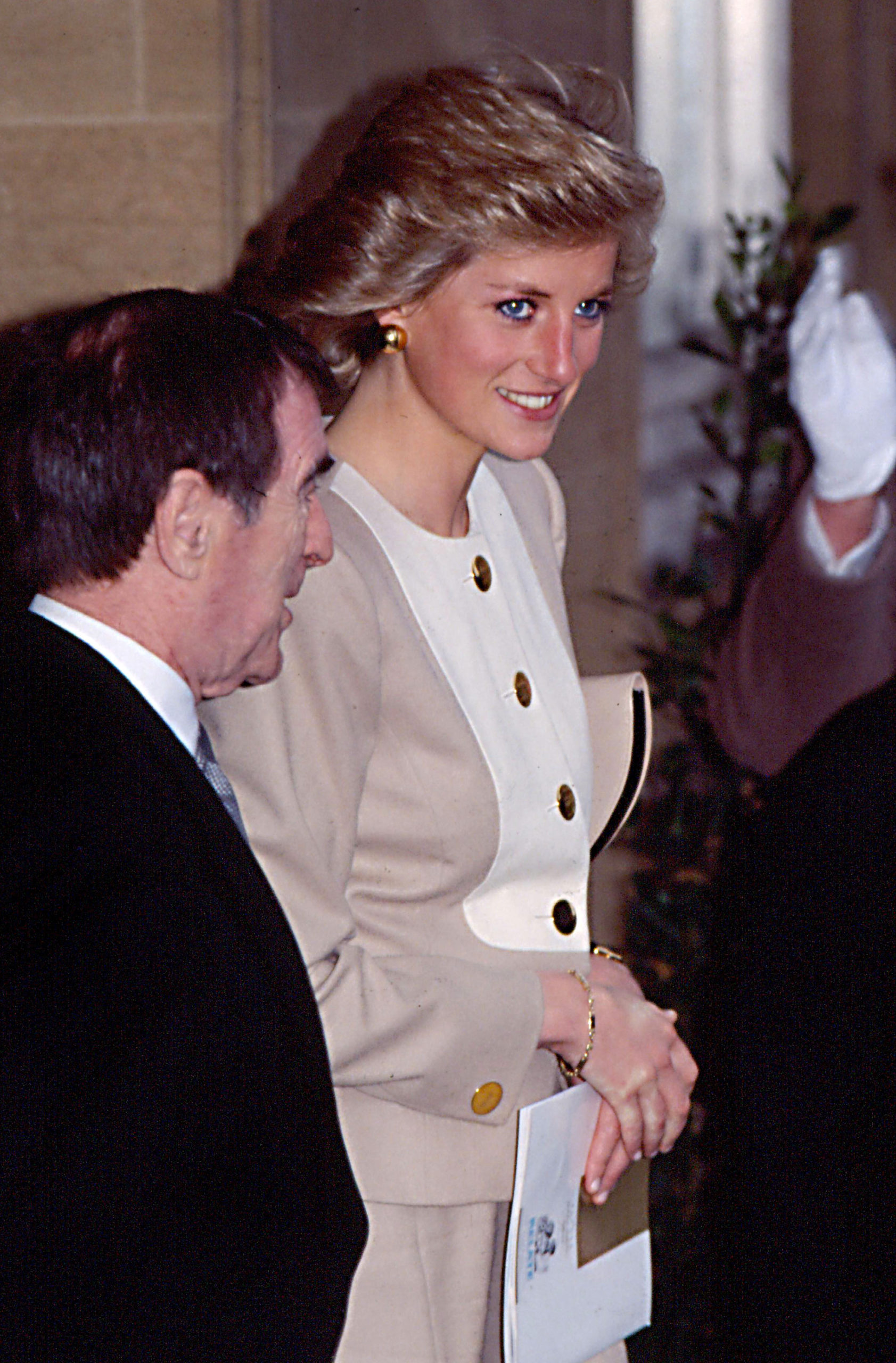 princess Diana at a royal engagement