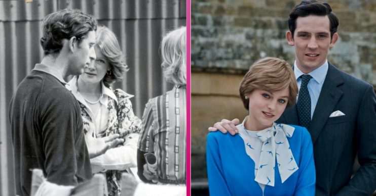 Sarah Spencer and Prince Charles