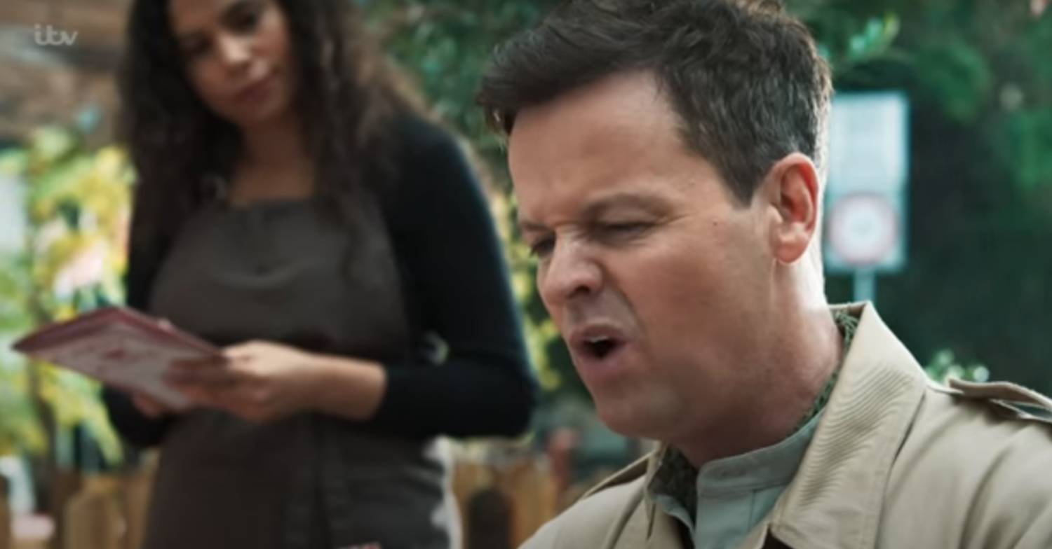 Dec Donnelly scowls