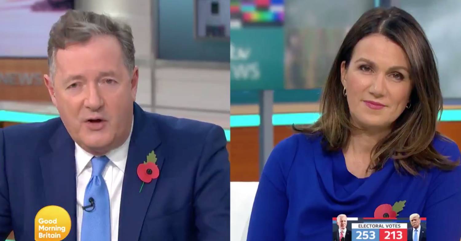 Susanna Reid and Piers Morgan