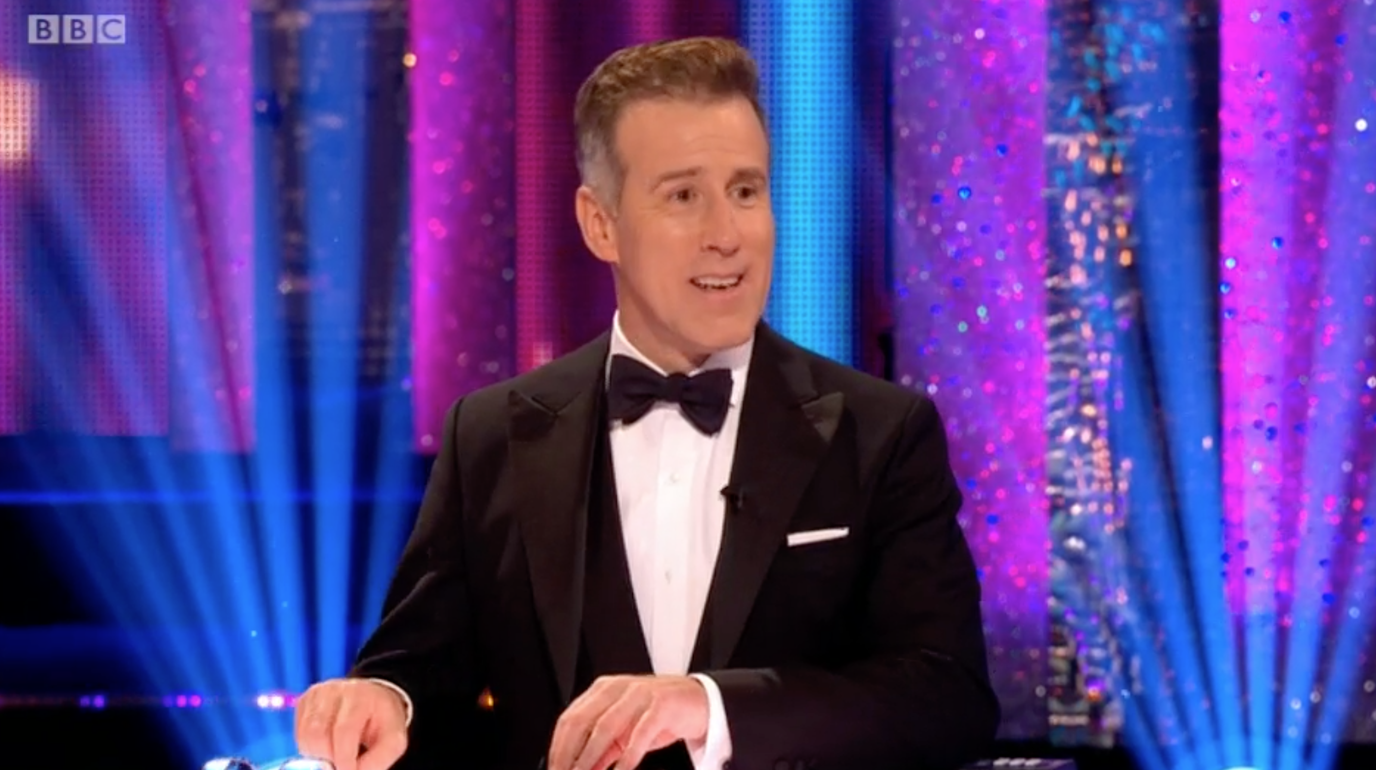 Anton judge Strictly
