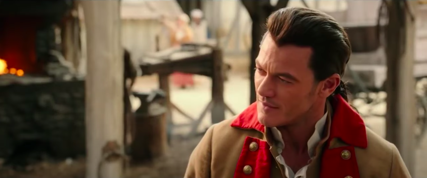 Luke Evans as Gaston in Beauty and the Beast