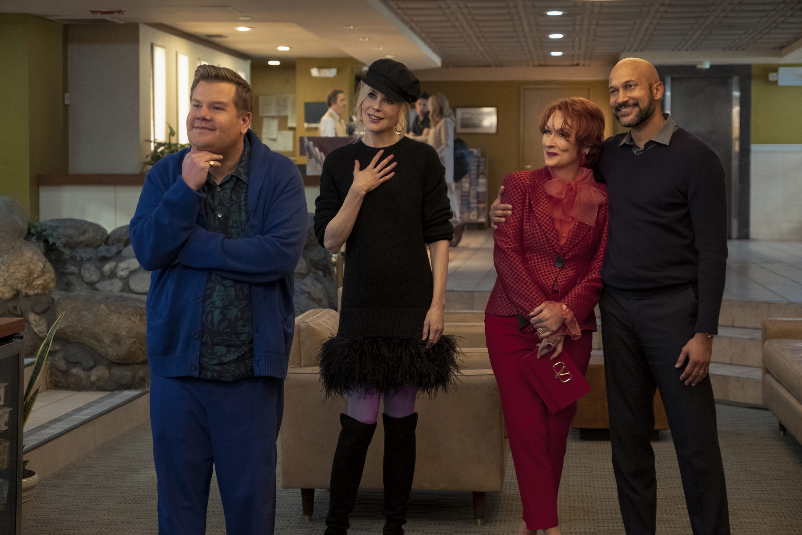 The cast of The Prom on Netflix