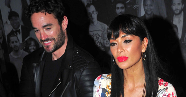 Thom Evans and Nicole Scherzinger