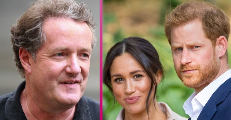 piers morgan and prince harry and meghan markle