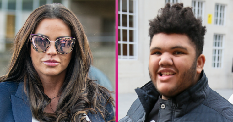 Katie Price shows son Harvey asking people to donate to Children In Need