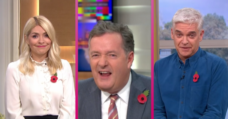 Piers Morgan splits up Holly Willoughby and Phillip Schofield