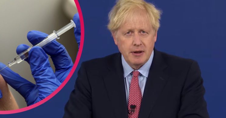 Boris Johnson and COVID jab