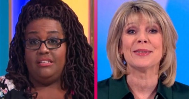 Alison Hammond and Ruth Langsford on This Morning