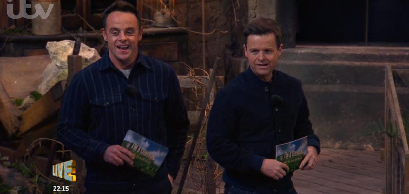Ant and Dec on I'm A Celebrity