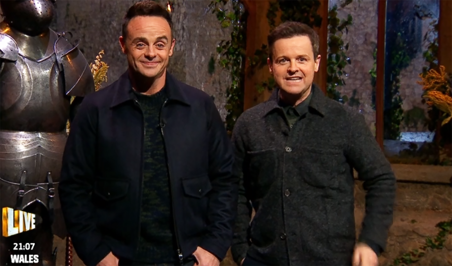 Ant and Dec hosting I'm A Celeb 2020