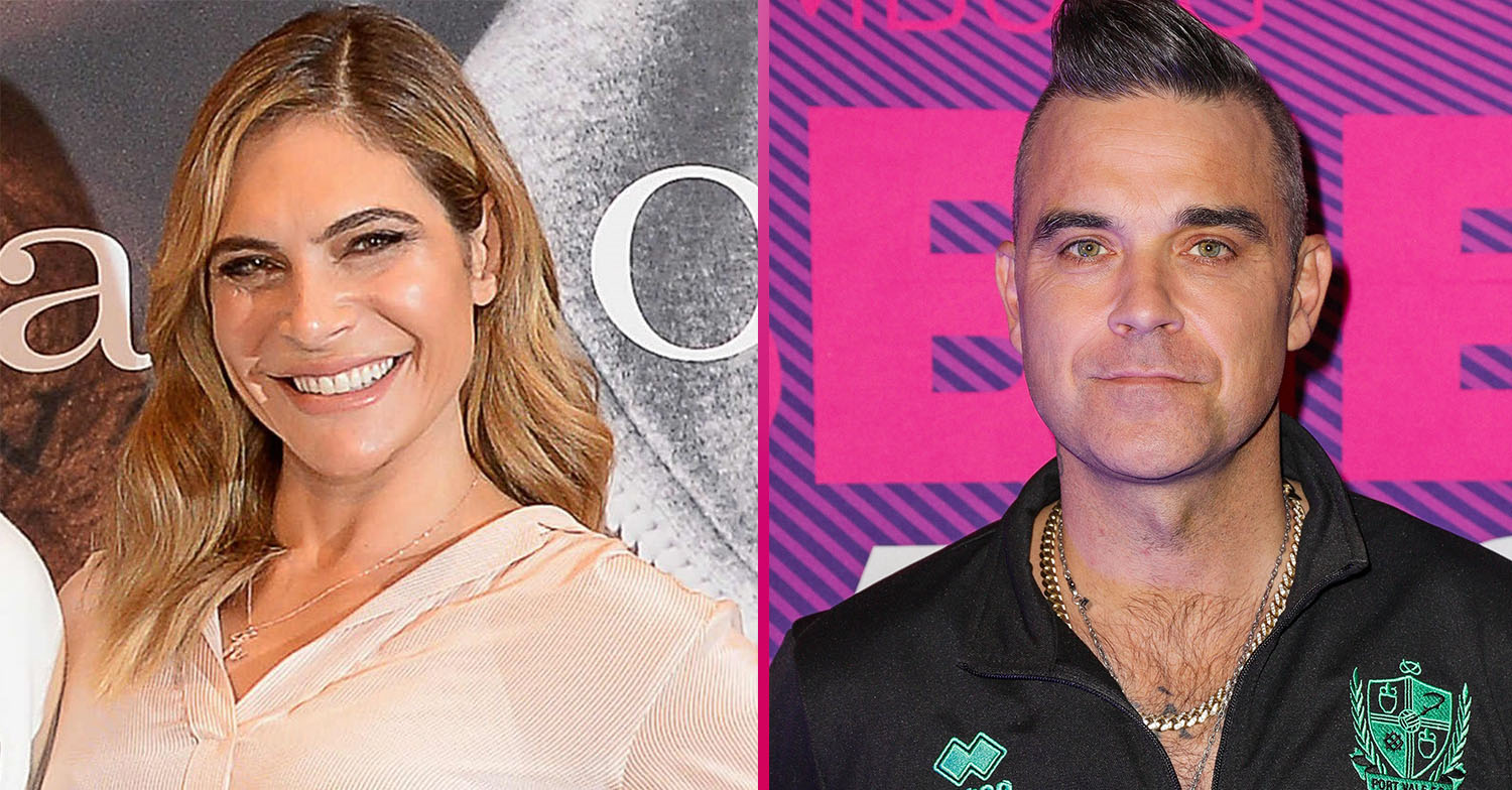 Ayda Field and Robbie Williams daughter