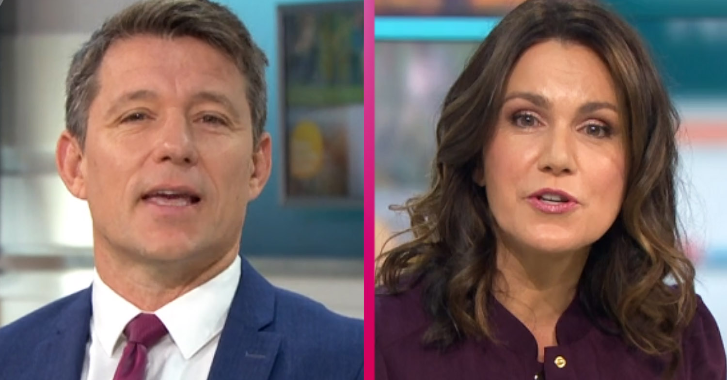 Ben Shephard and Susanna Reid moved by elderly couple on GMB
