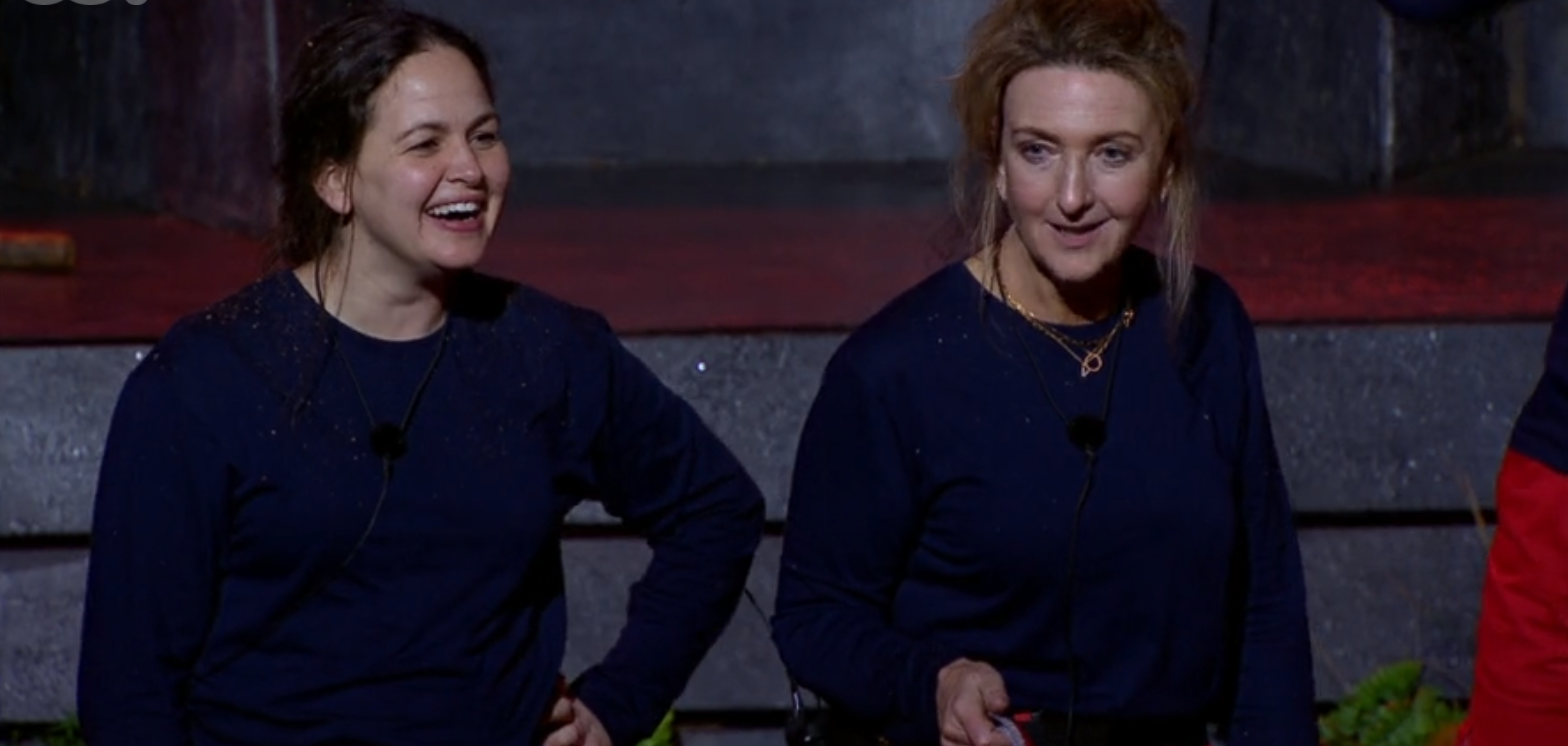 I'm A Celeb stars Giovanna Fletcher and Victoria Derbyshire