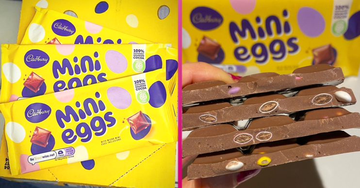 cadbury mini eggs bar