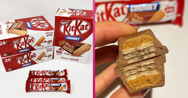 biscoff kitkat chunky