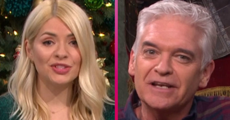 Holly Willoughby and Phillip Schofield on This Morning