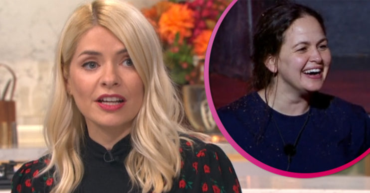 Giovanna Fletcher on I'm A Celebrity / Holly willoughby on This Morning