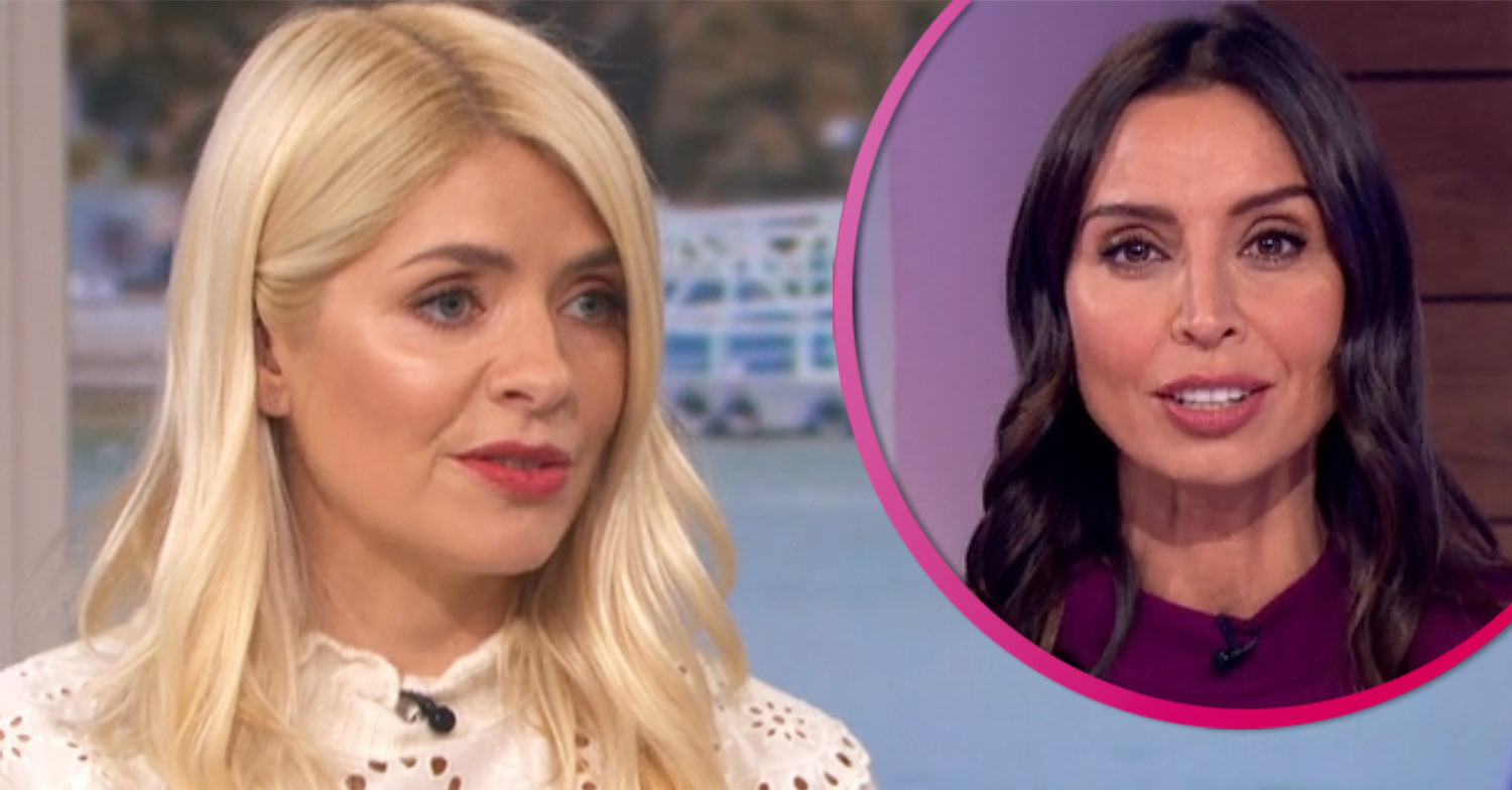Holly Willoughby suffers Christine Lampard blunder on This Morning