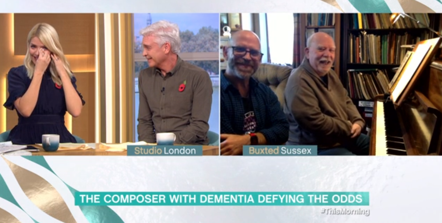 Holly Willoughby crying on This Morning