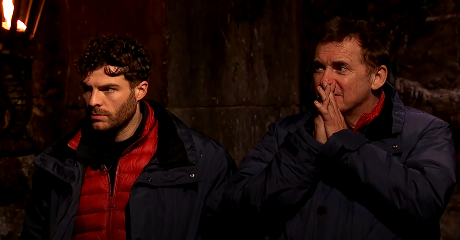 Jordan North and Shane Richie on I'm A Celeb 2020