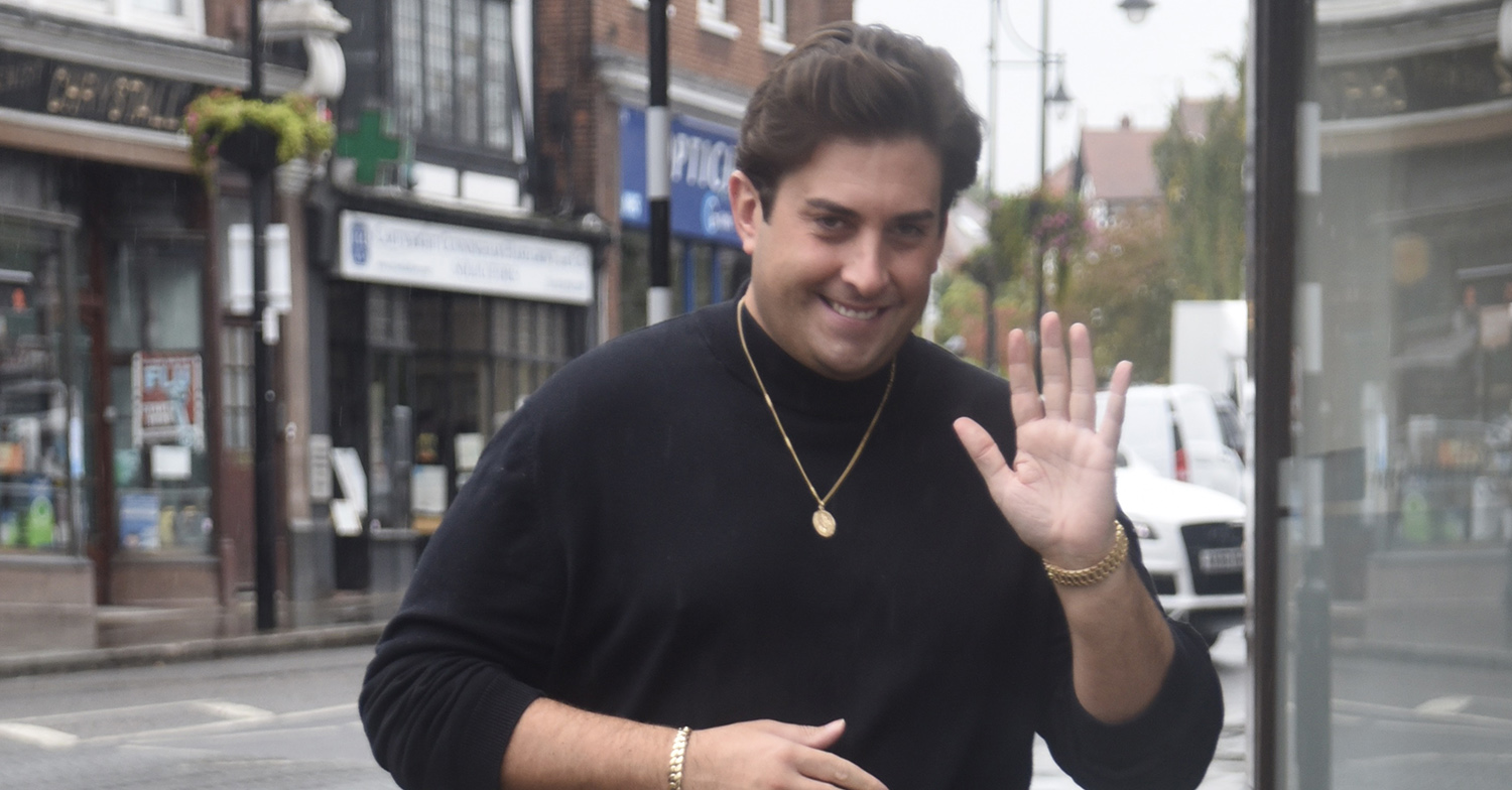 james argent outside in london