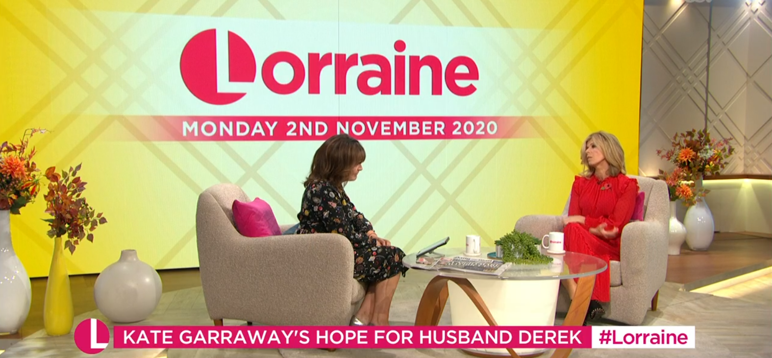Kate Garraway on Lorraine