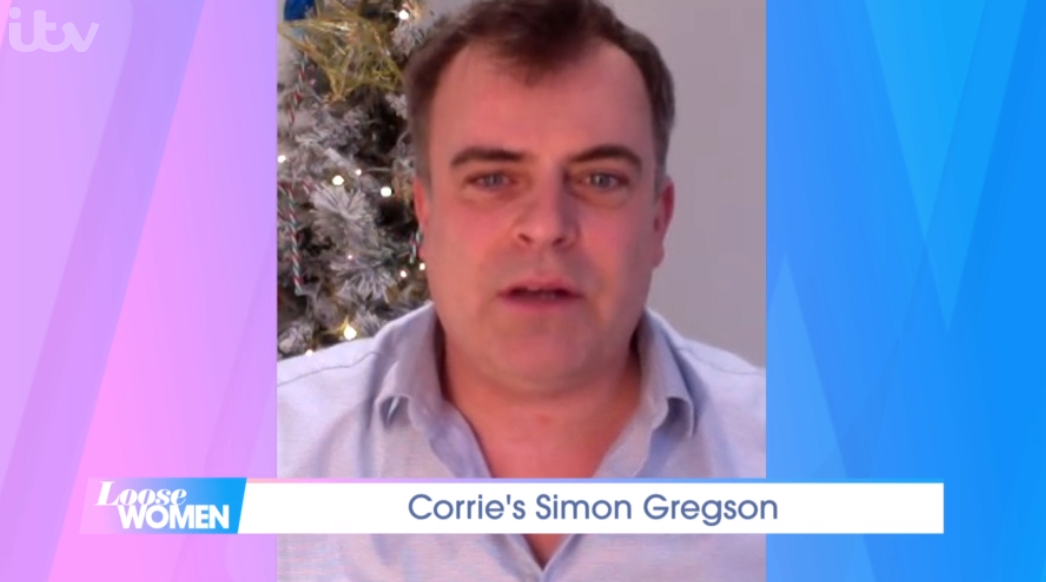 Simon Gregson on Loose Women