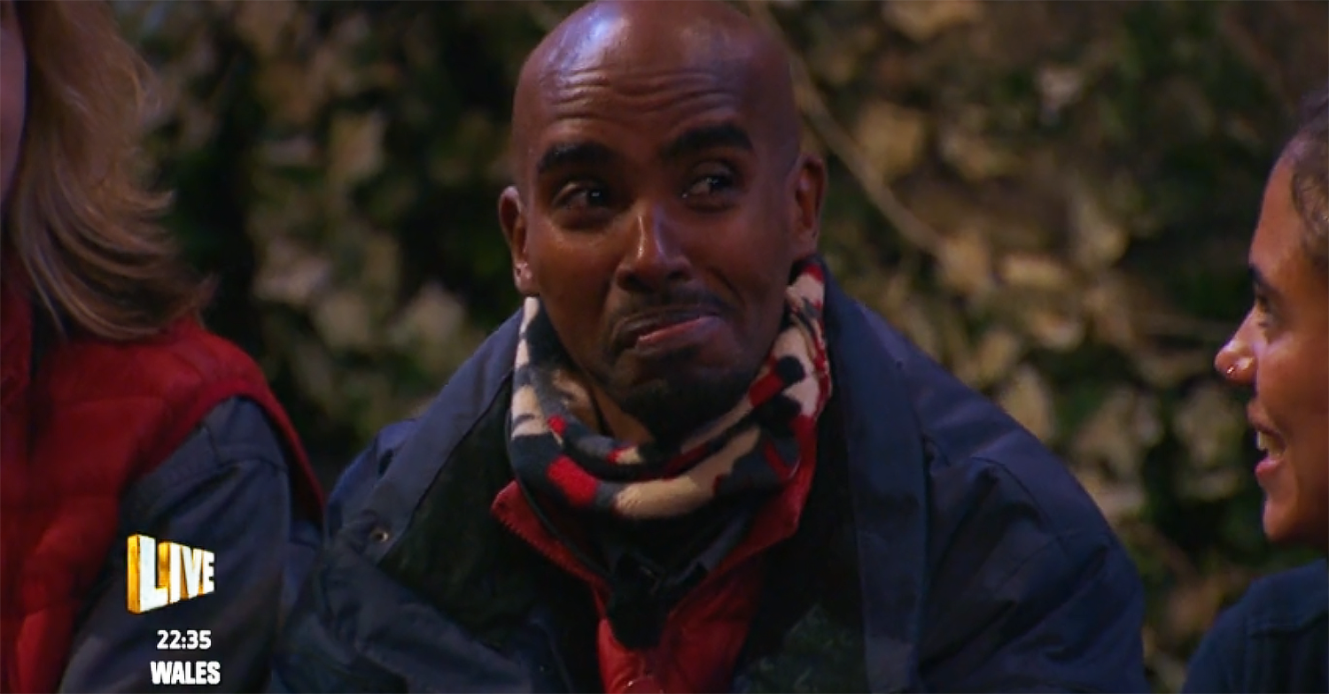 Mo Farah on I'm A Celeb