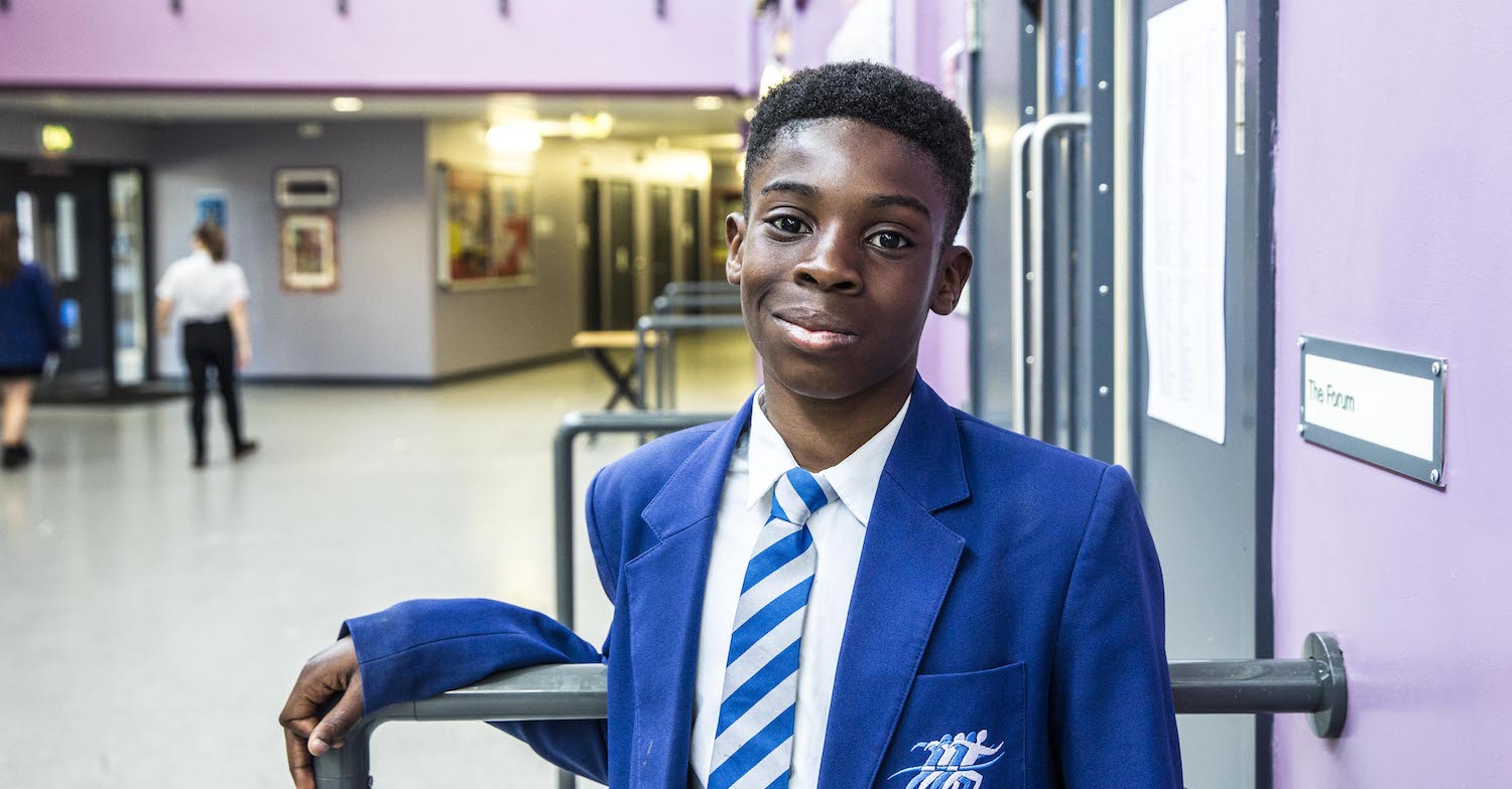 Nelson in Educating Greater Manchester S2 Ep1