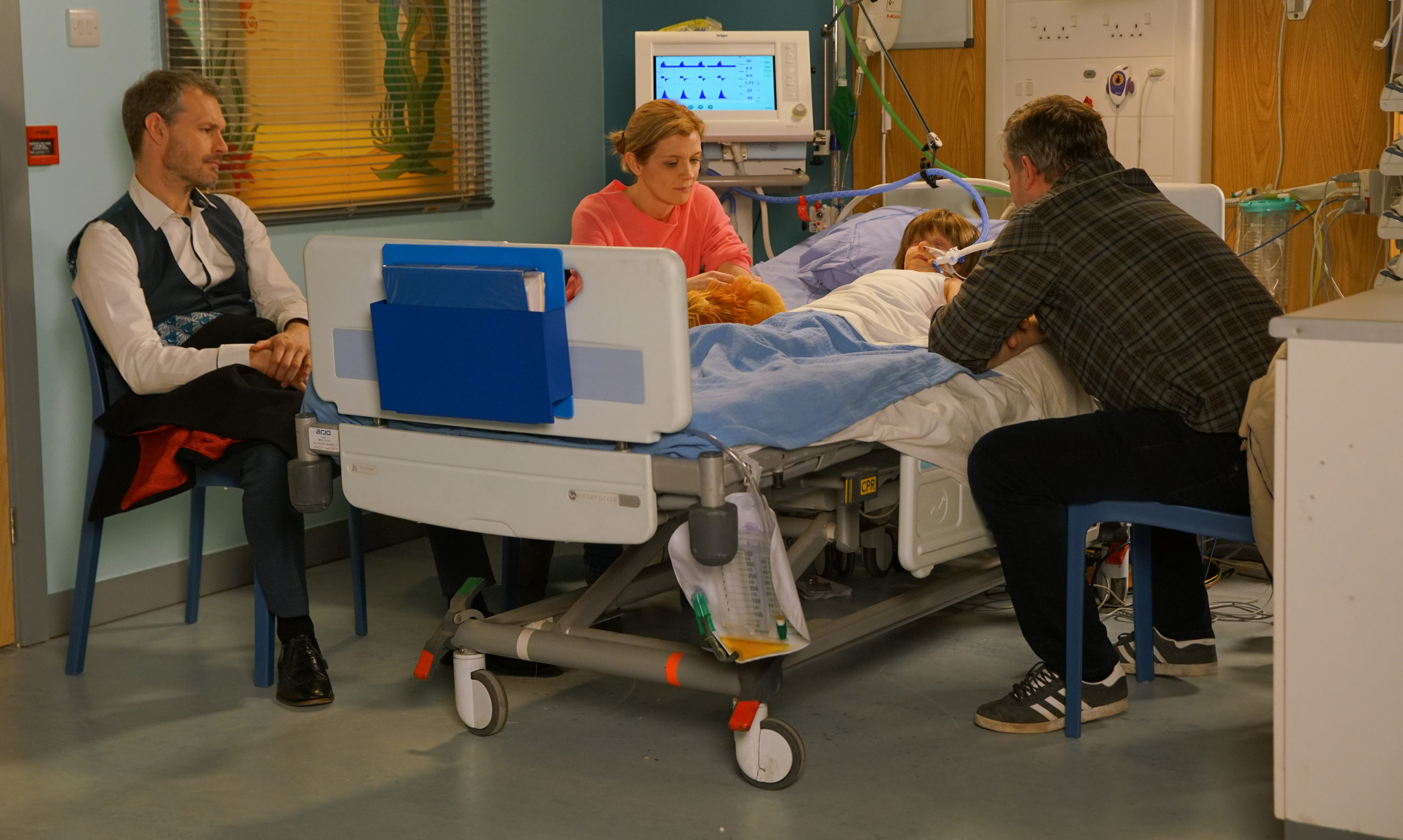 Oliver in hospital
