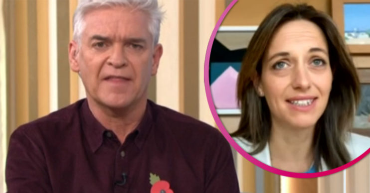 Phillip Schofield clashes with Helen Whately on This Morning
