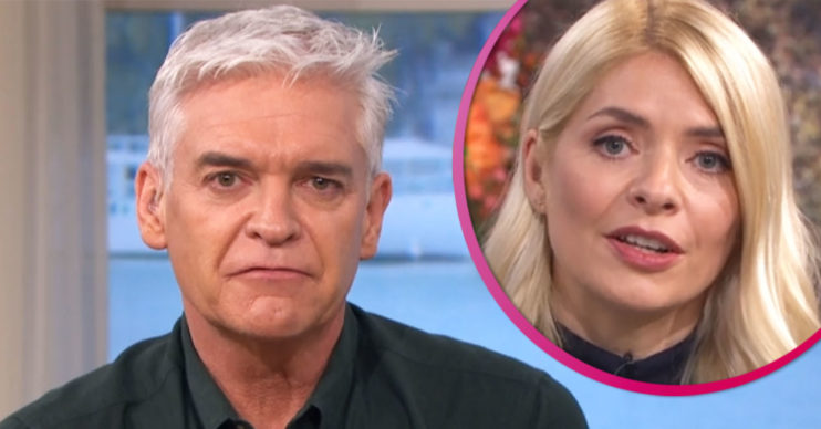 Phillip Schofield hosts this Morning with Holly Willoughby