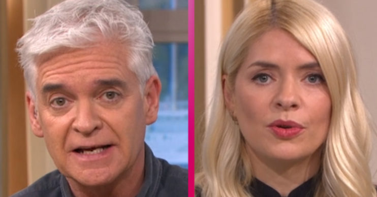 Phillip Schofield and Holly Willoughby on This Morning
