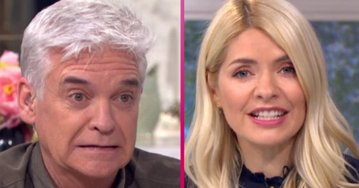 Phillip Schofield and Holly Willoughby on This Morning - they speak to caller about lockdown