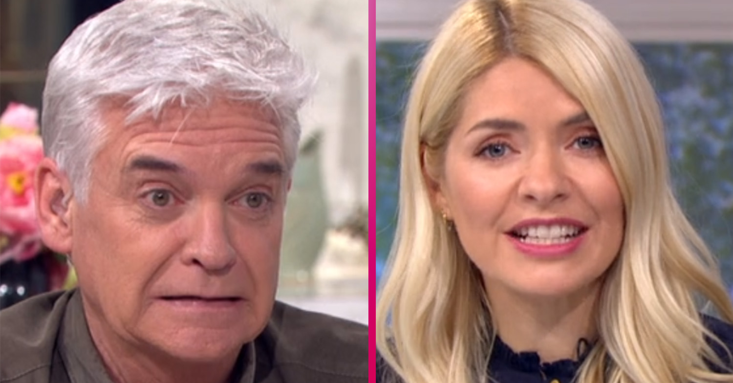 Phillip Schofield and Holly Willoughby on This Morning - they speak to caller about lockdown