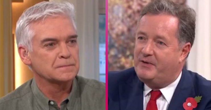Phillip Schofield and Piers Morgan on This Morning