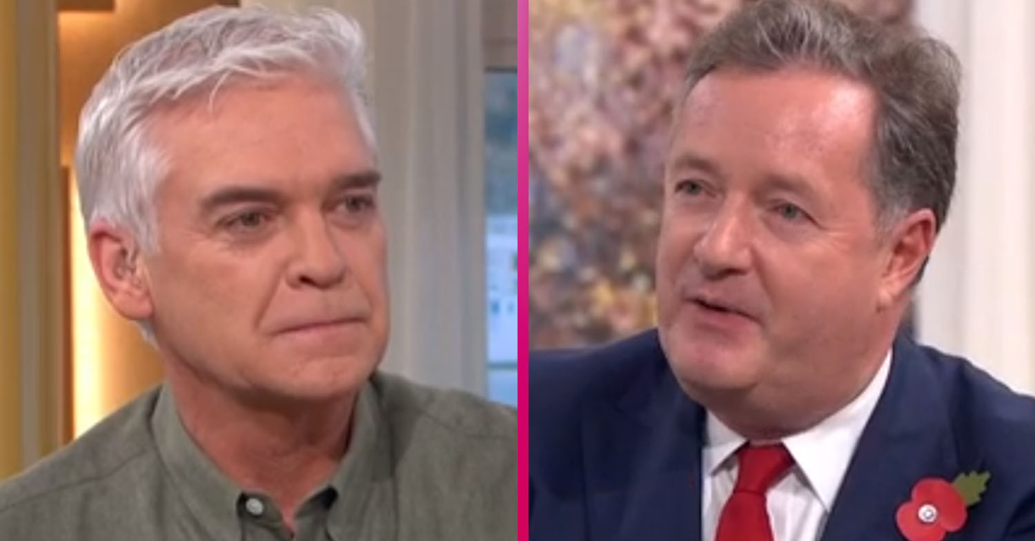 Phillip Schofield and Piers Morgan on This Morning