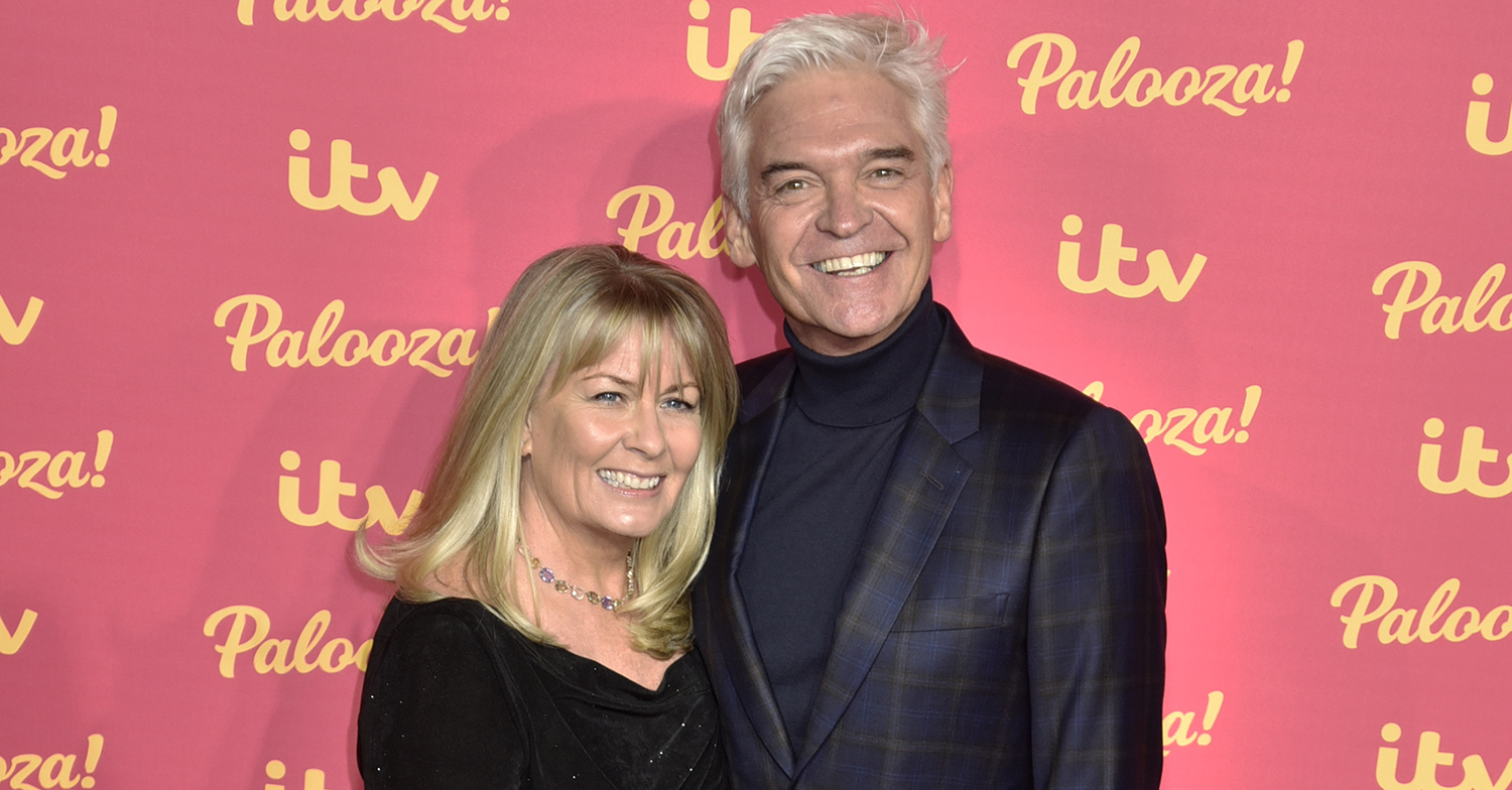 Phillip Schofield with his wife Steph at the ITV Palooza