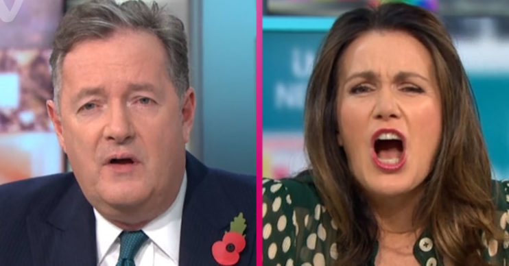Piers Morgan and Susanna Reid clash on GMB