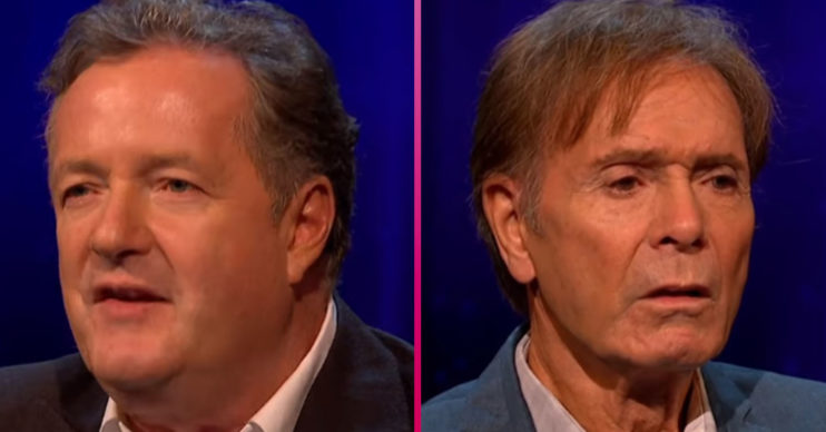 Piers Morgan interviewing Cliff Richard on Life Stories