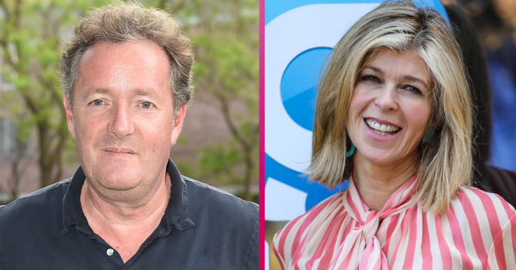 Piers Morgan and Kate Garraway