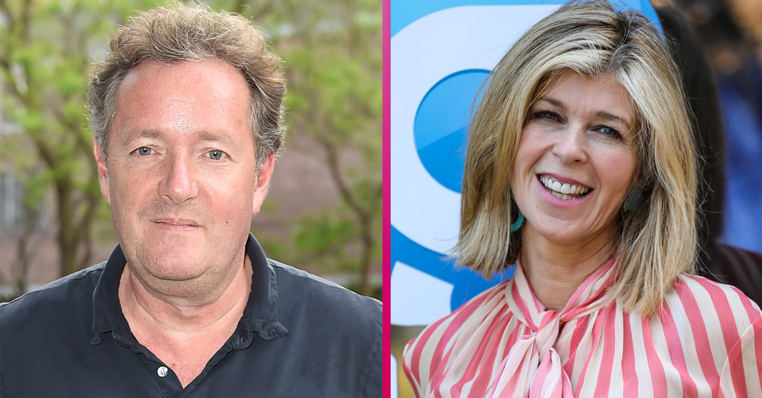 Piers Morgan and Kate Garraway