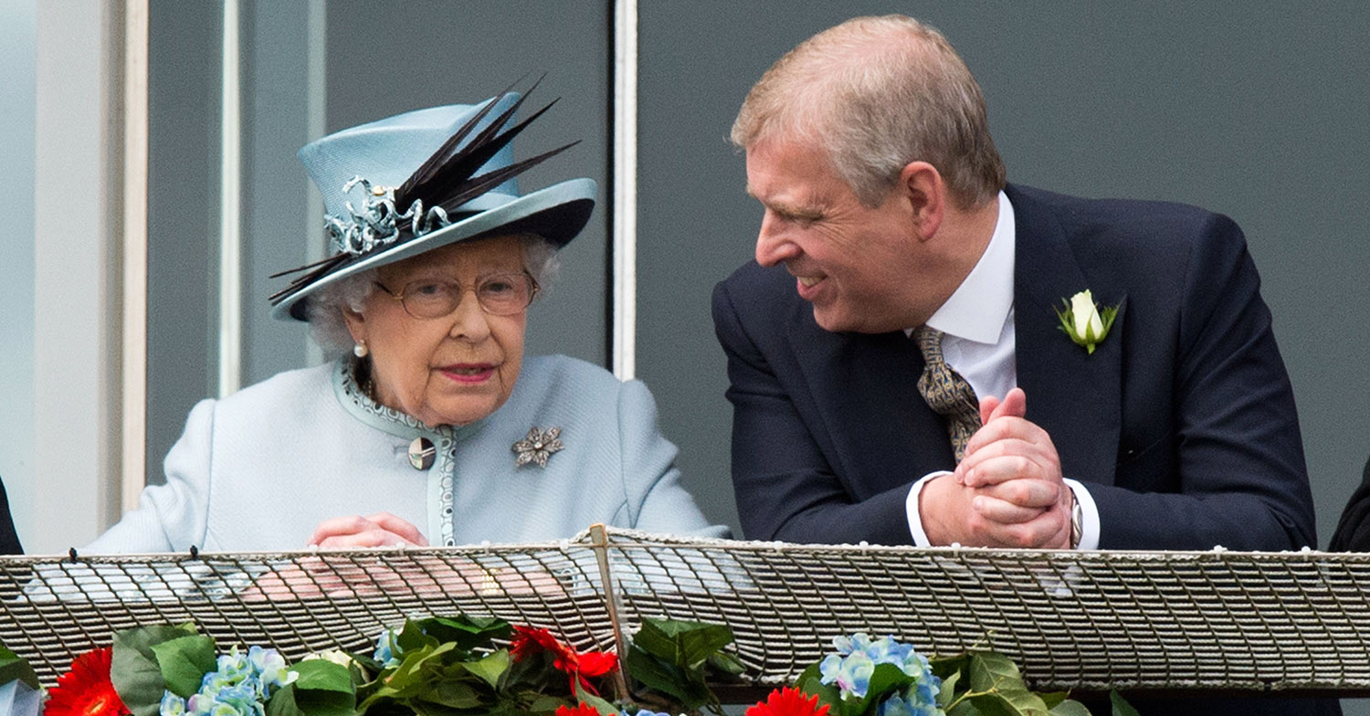the queen and prince andrew