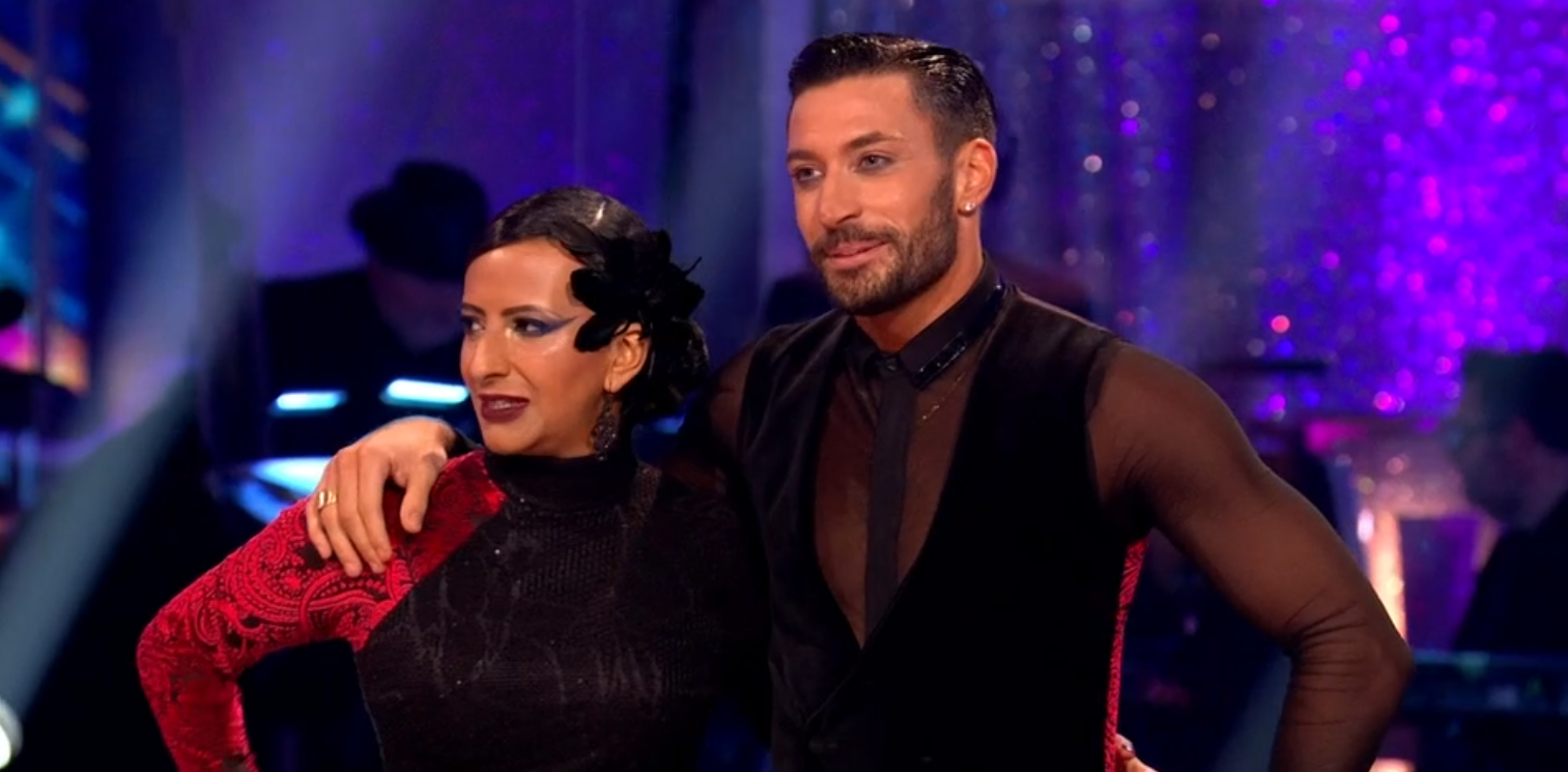 Ranvir Singh and Giovanni Pernice on Strictly