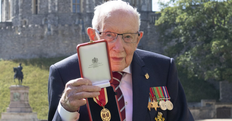 sir tom moore lockdown