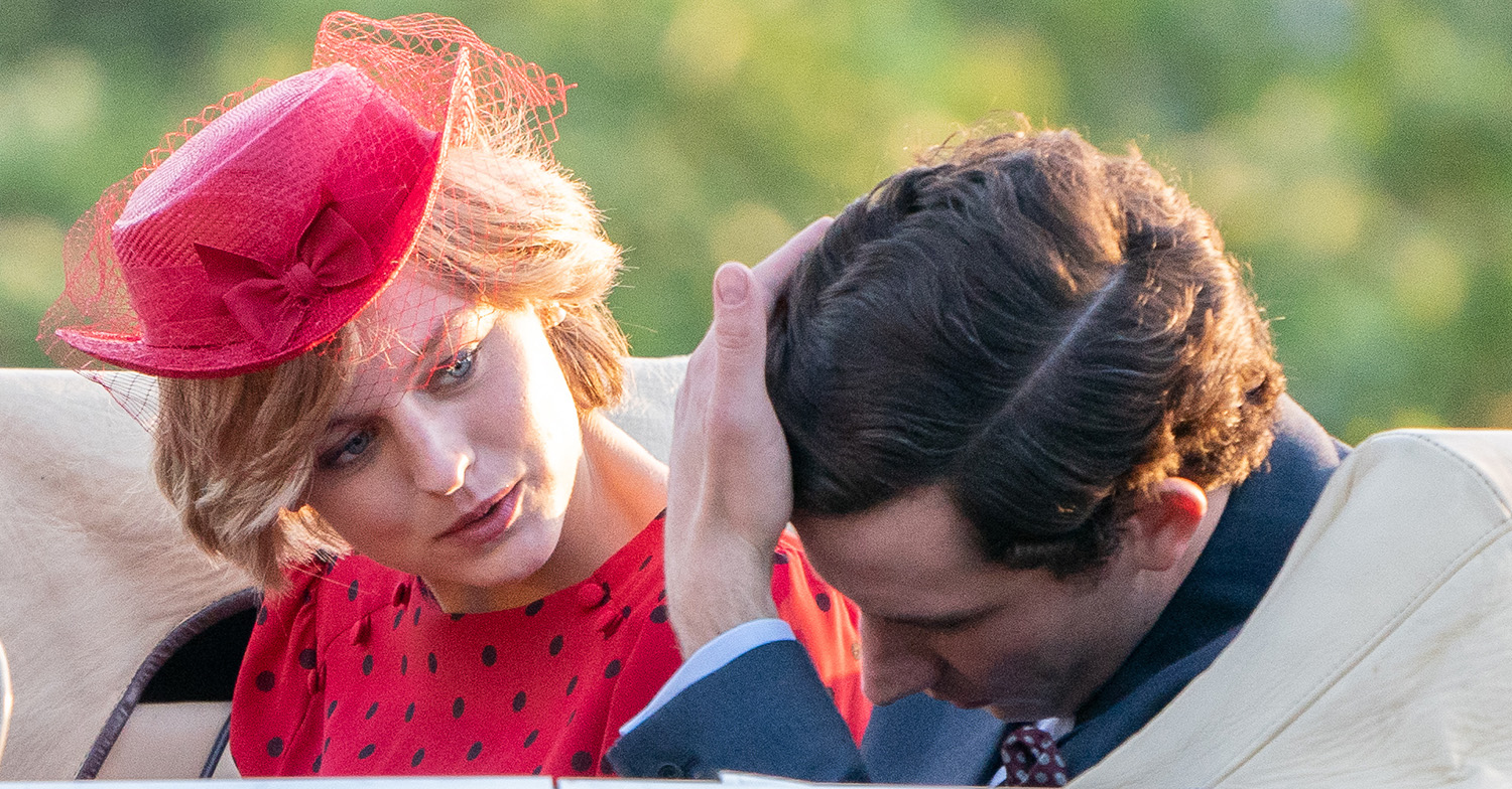 emma corrin and josh o'connor on the crown