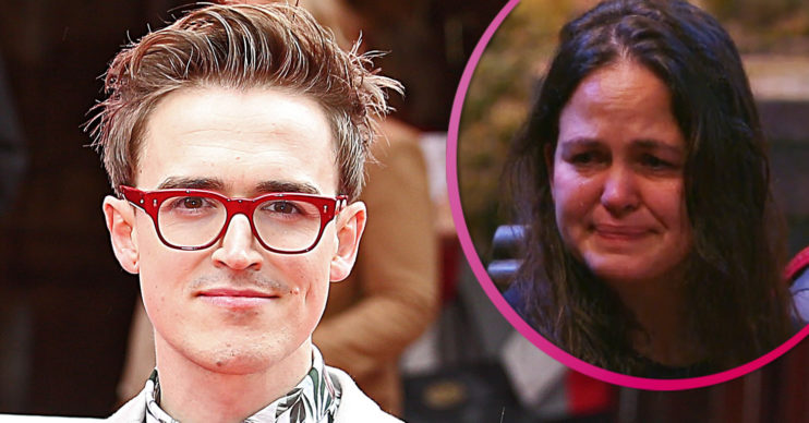 Tom fletcher and Giovanna Fletcher on I'm A Celebrity
