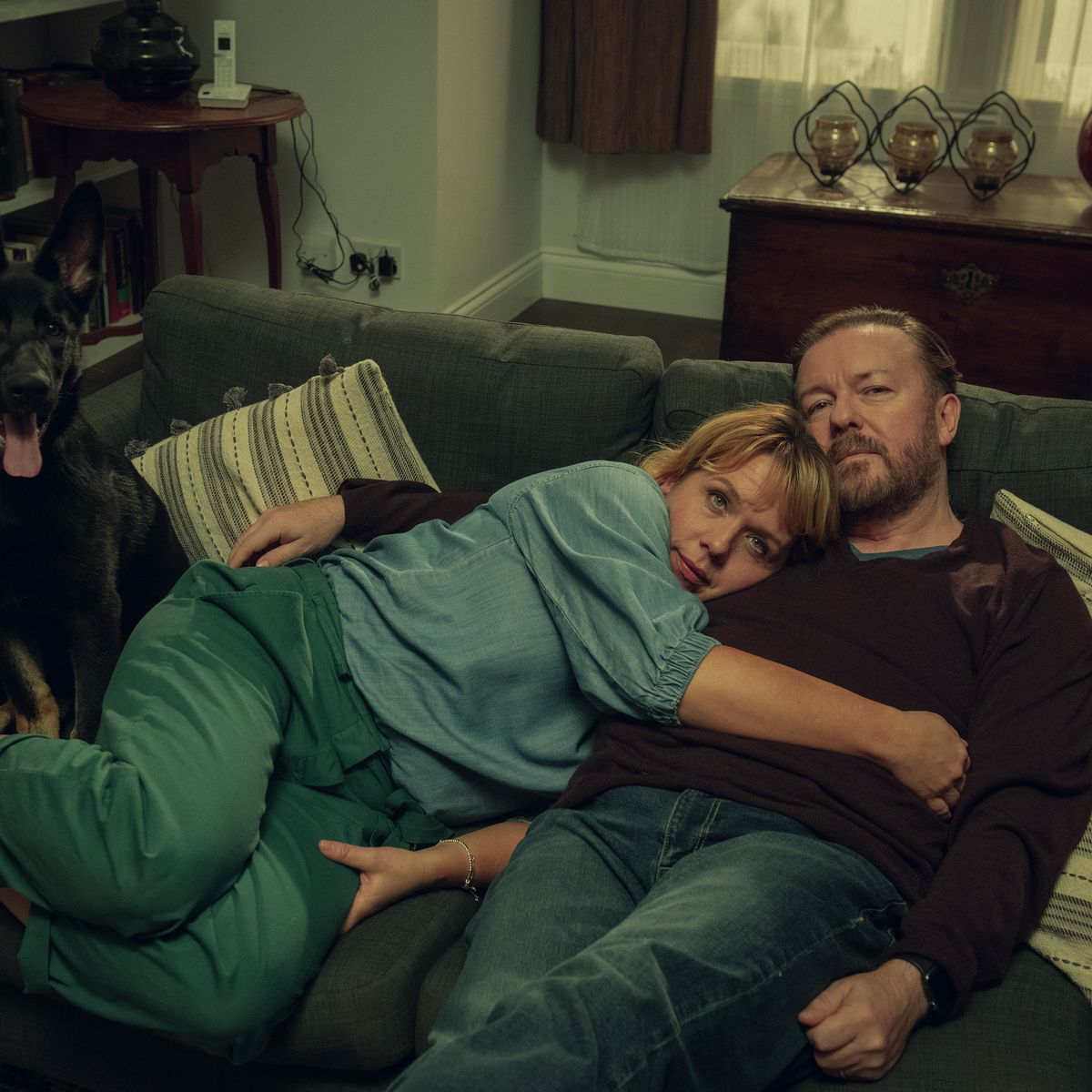 kerry godliman and ricky gervais in after life